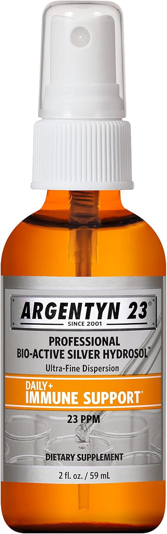 Argentyn 23 Professional Bio-Active Silver Hydrosol for Immune Support – Colloidal Silver, 23pp... | Amazon (US)