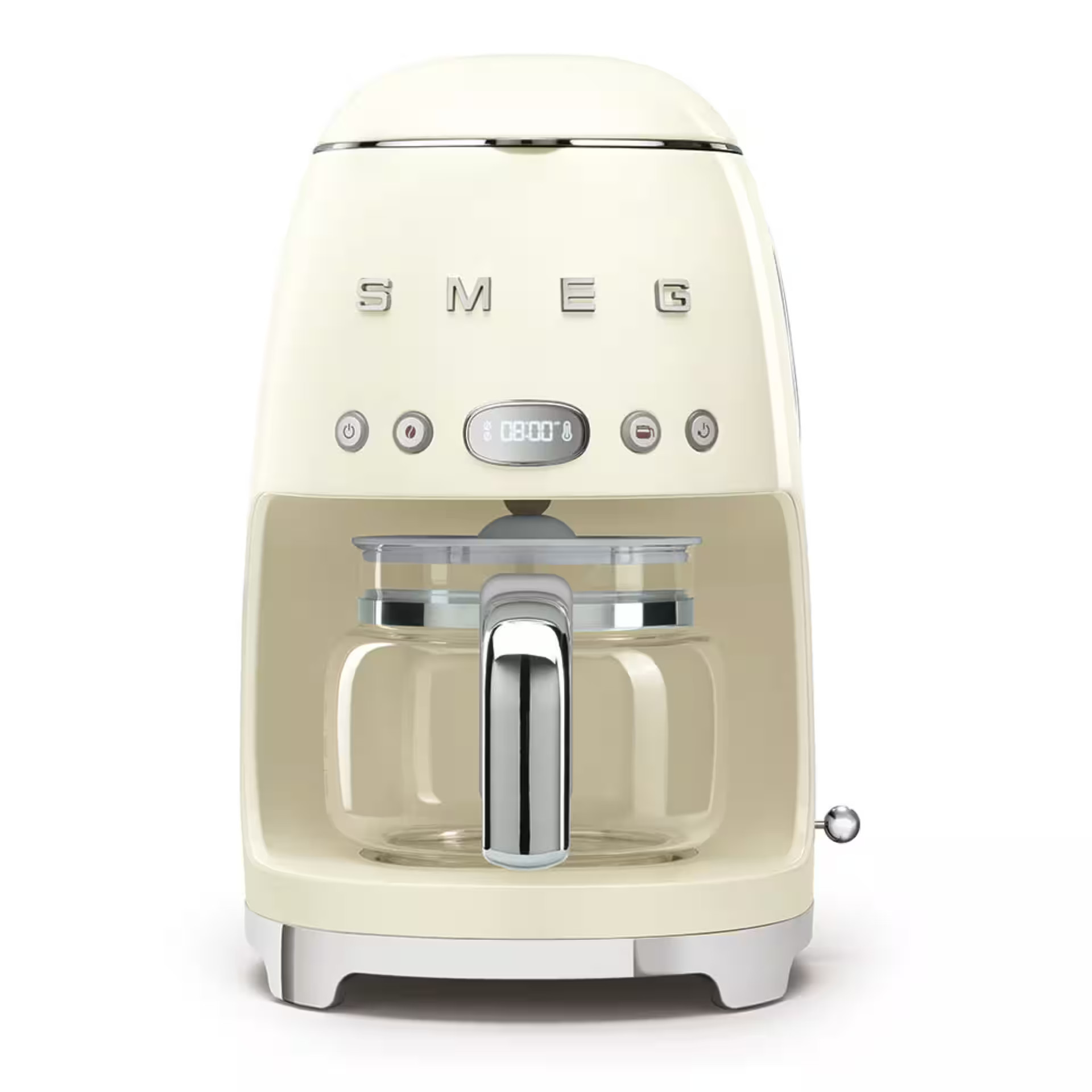 SMEG - DCF02 Drip 10-Cup Coffee Maker - Cream | Best Buy U.S.