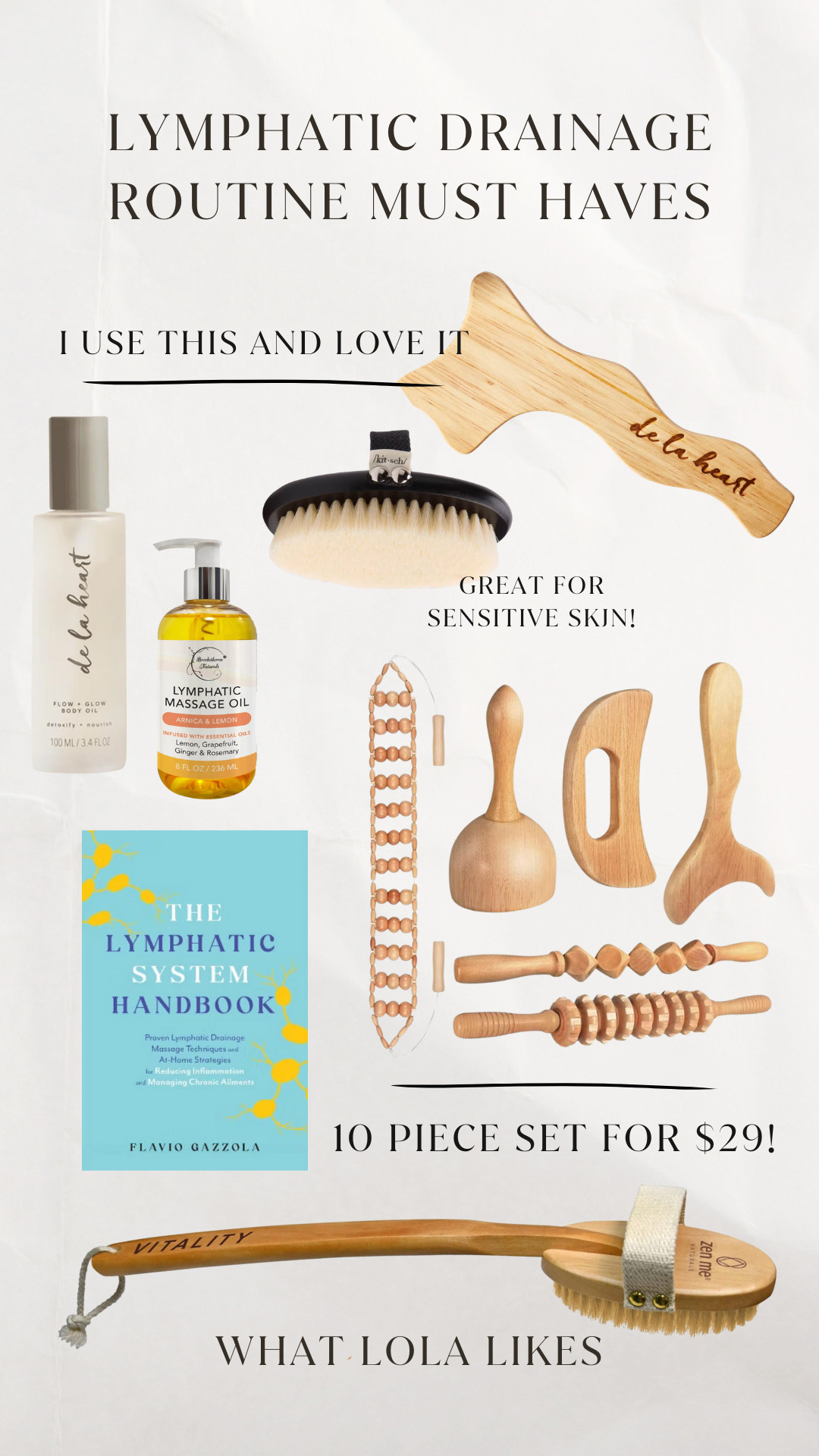 I swear by #lymphaticdrainage for skin health and these tools are the best!  

 #LTKFindsUnder50 #LTKBeauty