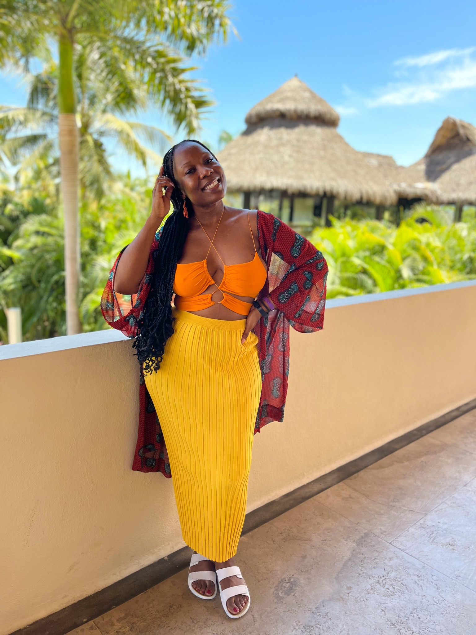 Tho king of ways to take this midi skirt from summer to fall...

#LTKunder50 #LTKFind #LTKtravel