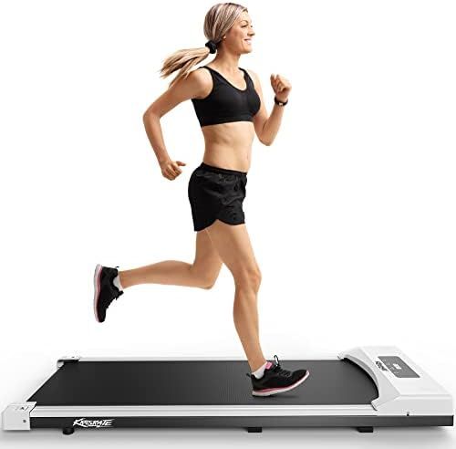 KRISRATE Under Desk Treadmill, Electric Portable Treadmill, Installation-Free, Quiet, Slim Flat W... | Amazon (US)