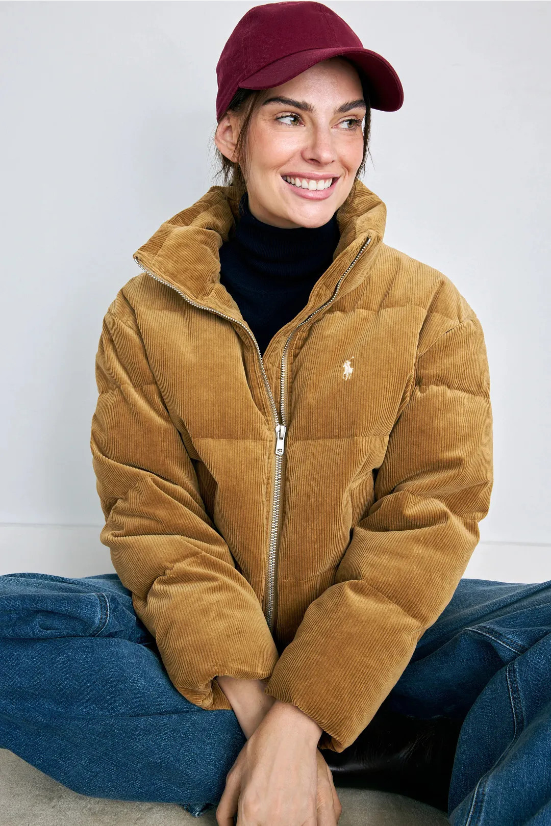 Corduroy Puffer CoatHeartAdd to Hearts | Rent the Runway