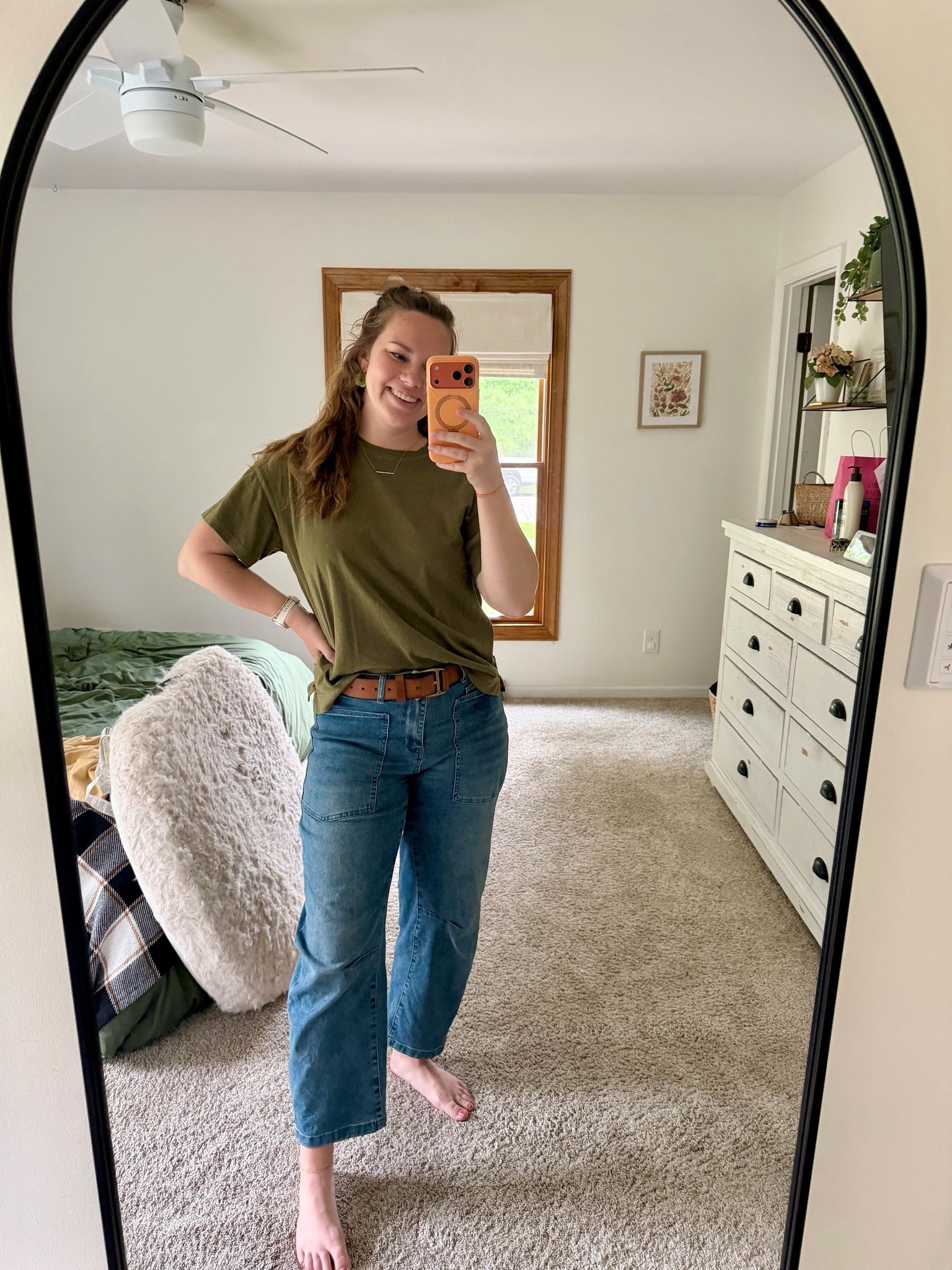 I will never get over the fit and quality of these jeans!!!

#LTKootd #LTKSeasonal #LTKmomlife