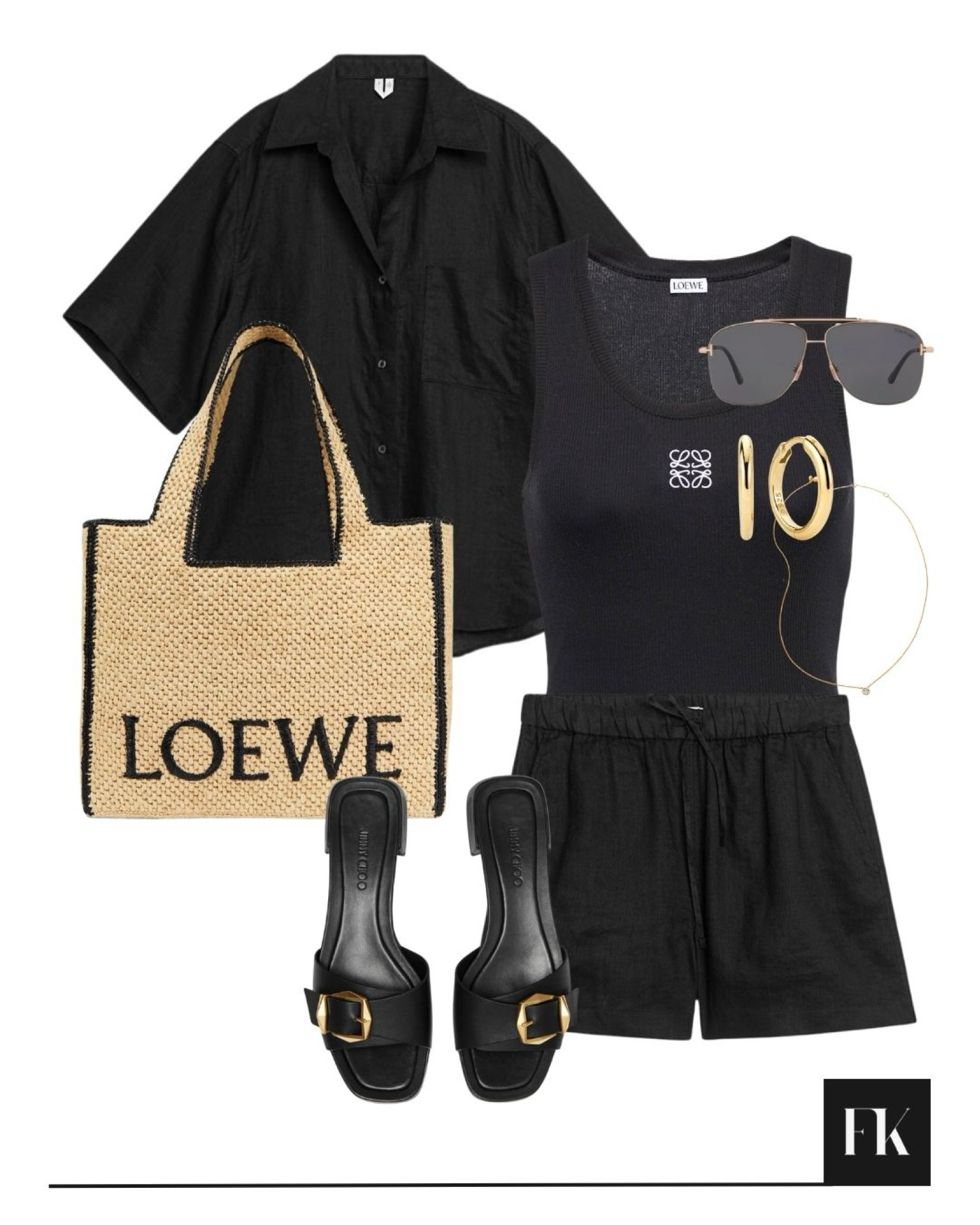 Happy Holidays Newsletter ☀️🐚 All black linen beach and city exploring look

#LTKsummer #LTKluxury