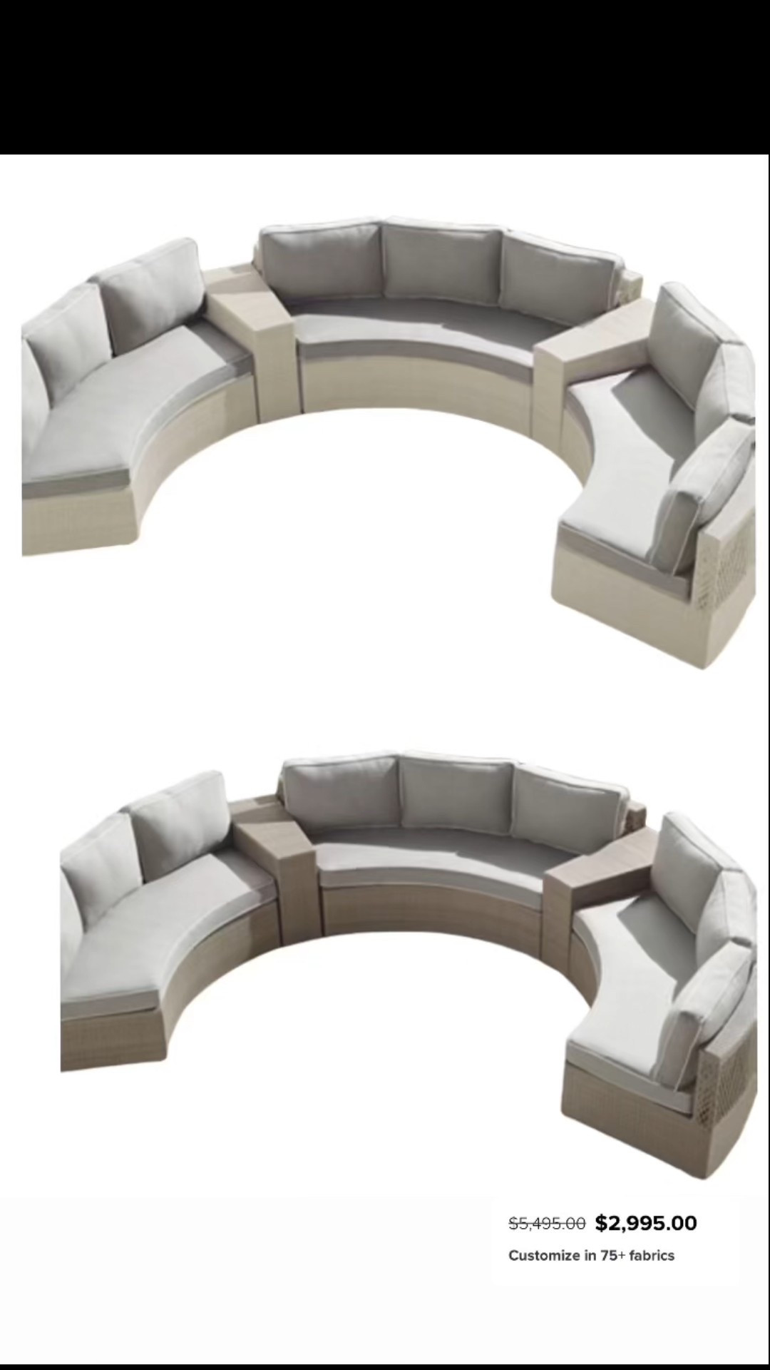 One of my favorite outdoor sectionals, perfect for gatherings. Currently on major sale from @Frontgate and has free shipping 

#outdoorfurniture 
#newvisionhome

#LTKSeasonal #LTKHome #LTKStyleTip