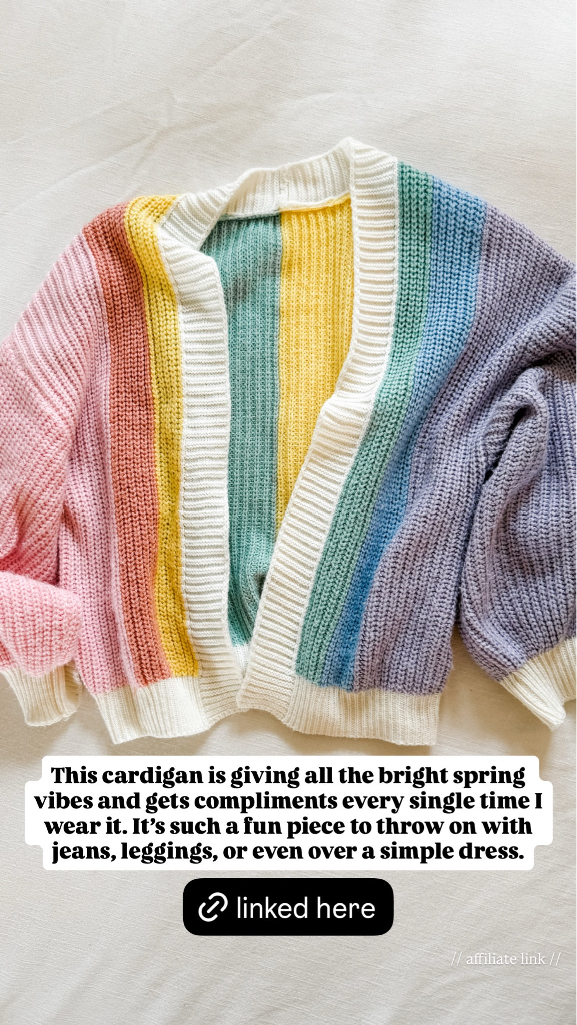 This cardigan is giving all the bright spring vibes and gets compliments every single time I wear it. It’s such a fun piece to throw on with jeans, leggings, or even over a simple dress.

#LTKSeasonal #LTKootd #LTKOver40