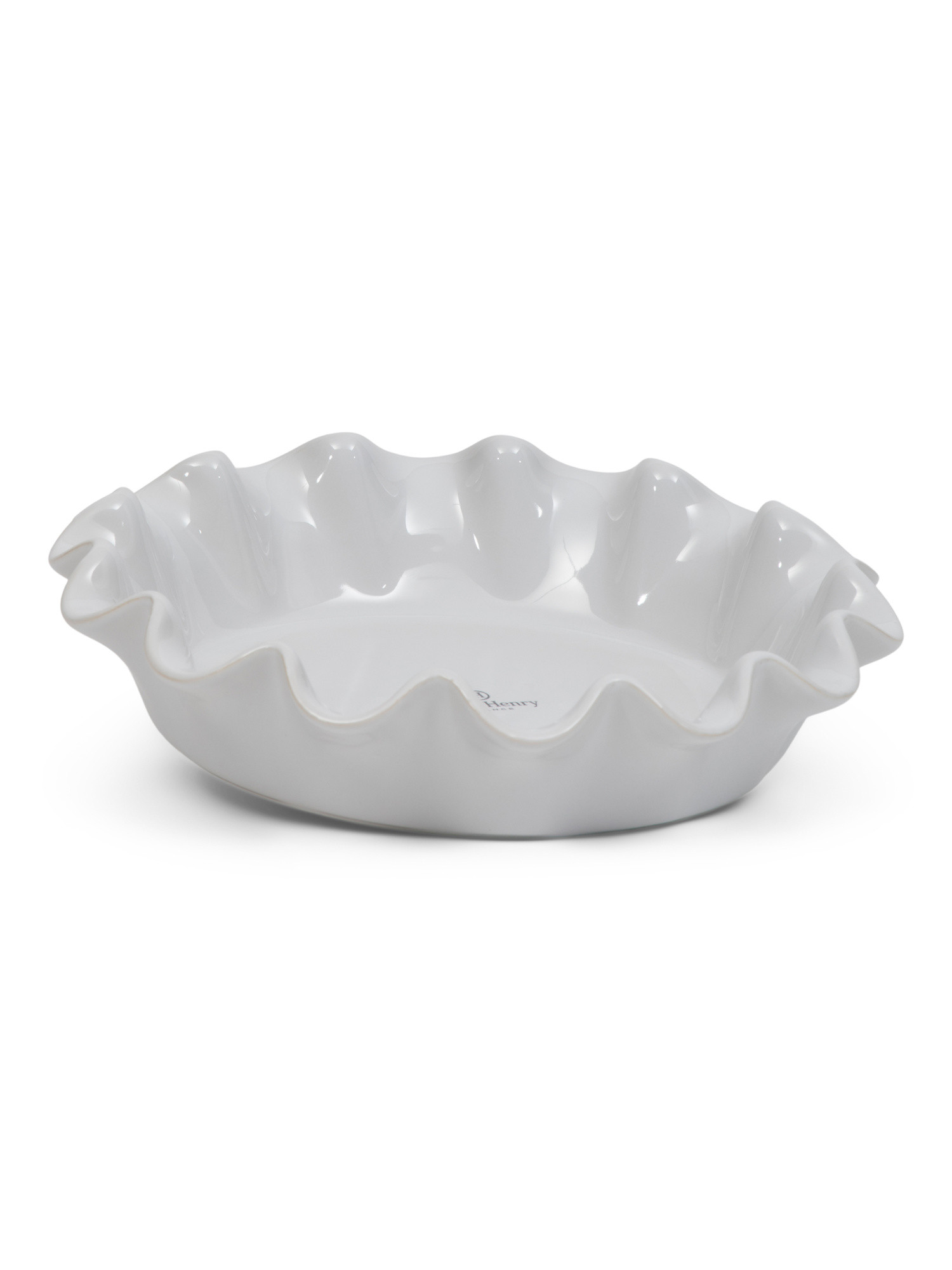 Made In France 10x2 Deep Ruffle Pie Dish | Global Home | Marshalls | Marshalls
