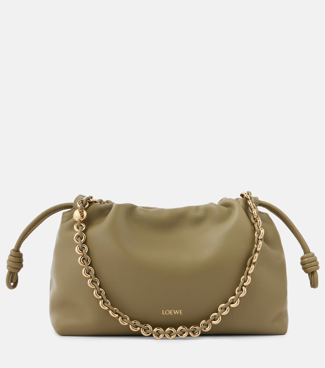 Flamenco Medium leather clutch | Mytheresa (US/CA)