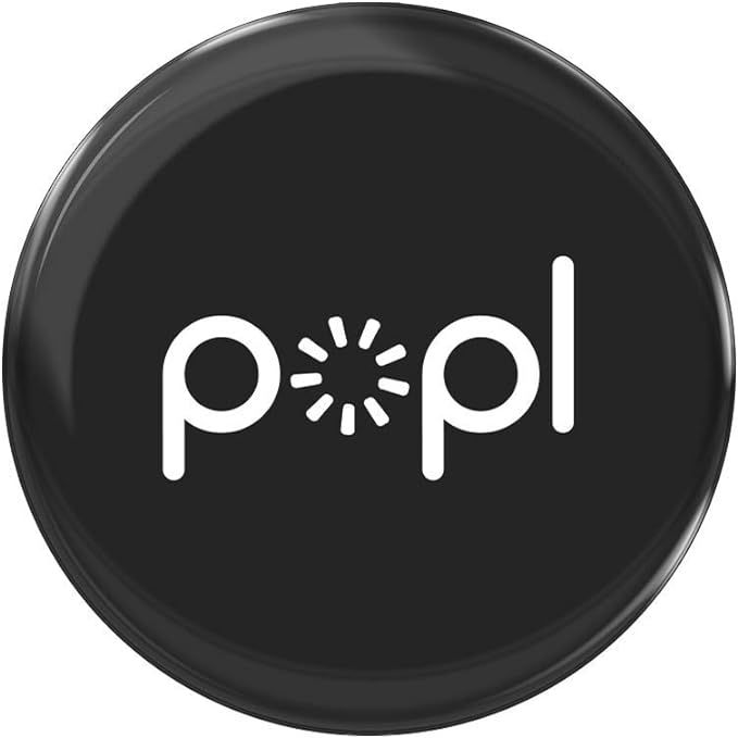 Popl (Black) Digital Business Card and Phone Accessory - NFC Tag That Instantly Shares Social Med... | Amazon (US)
