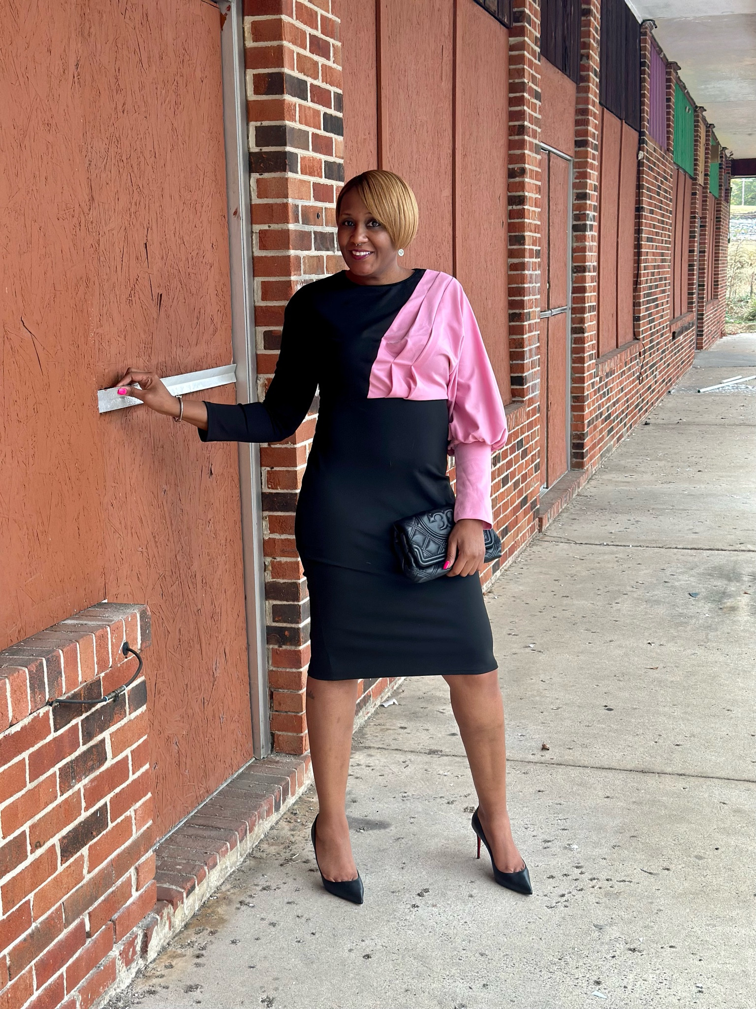 Black and Pink Dress

#LTKSeasonal #LTKsalealert #LTKover40