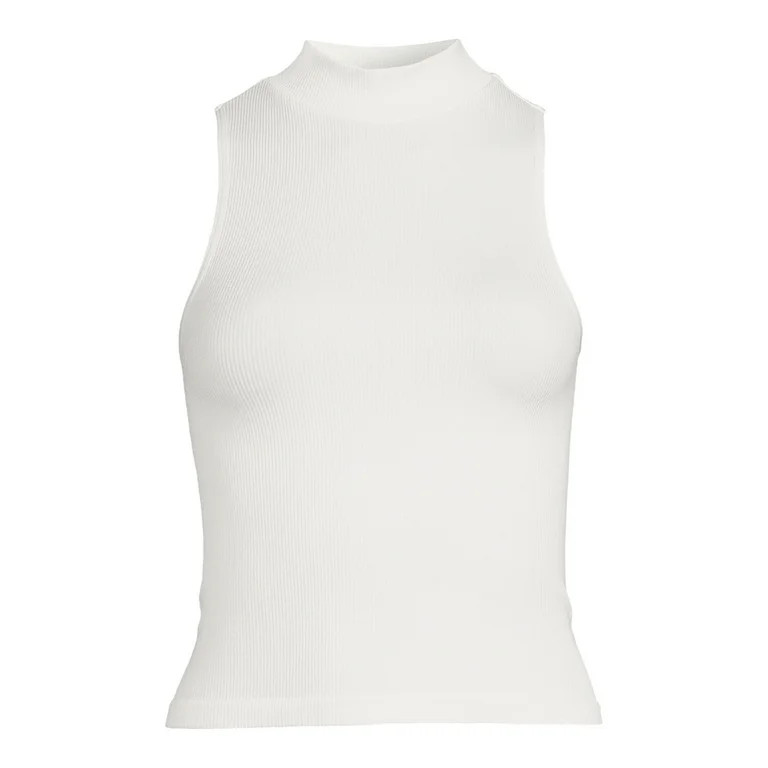 Madden NYC Juniors Sleeveless Mock Neck Top | Walmart (US)
