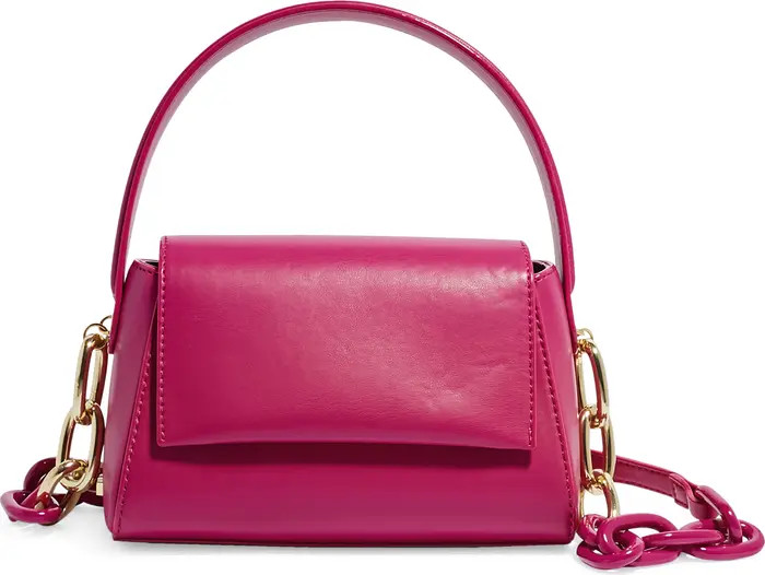 We Are Chic Vegan Leather Top Handle Crossbody | Nordstrom