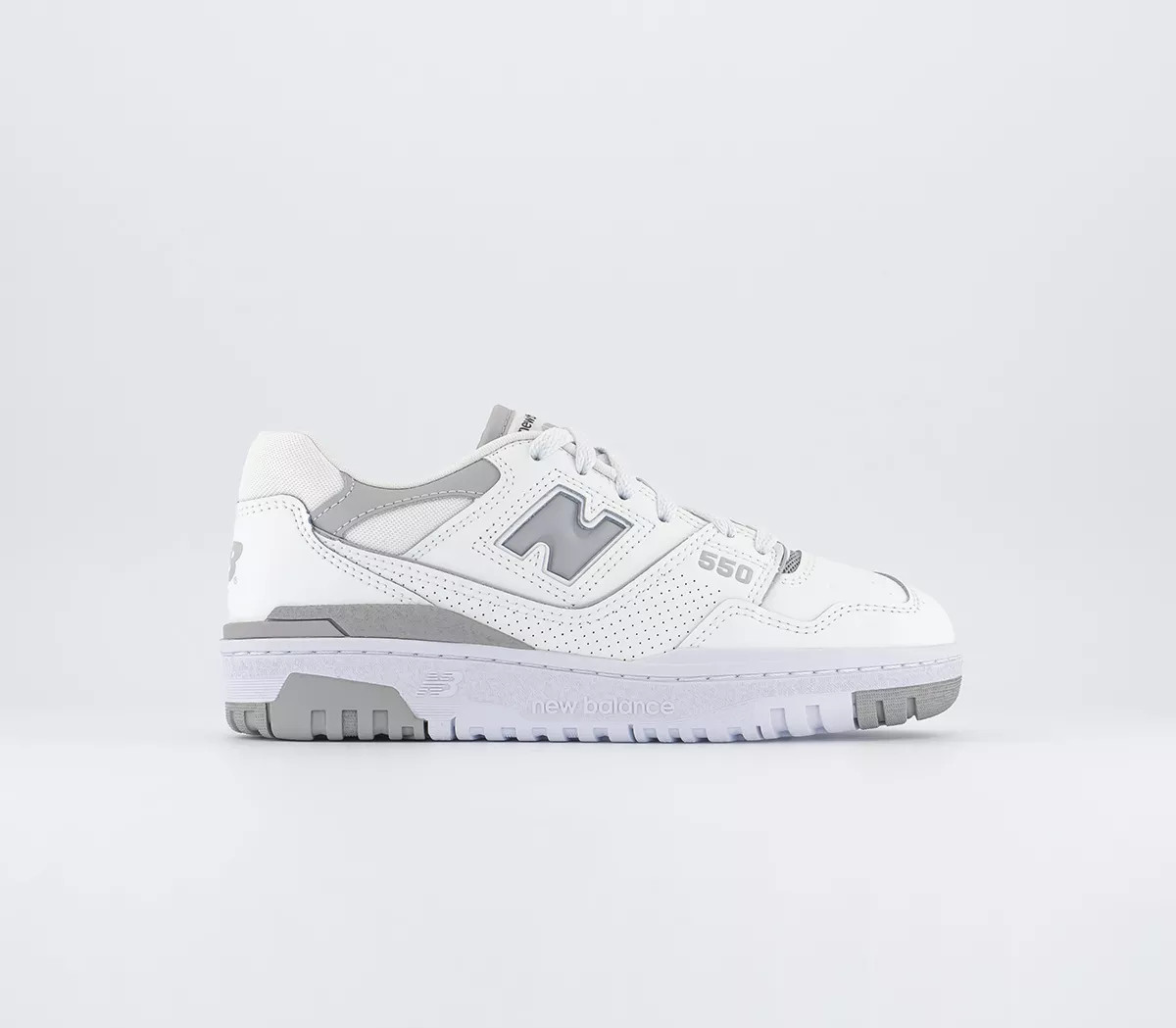 New Balance
								BB550 Trainers
								Grey Off White White | OFFICE London (UK)