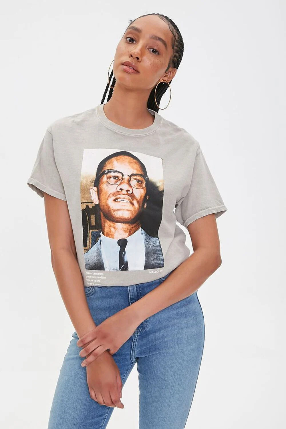 Malcolm X Graphic Tee | Forever 21 (US)