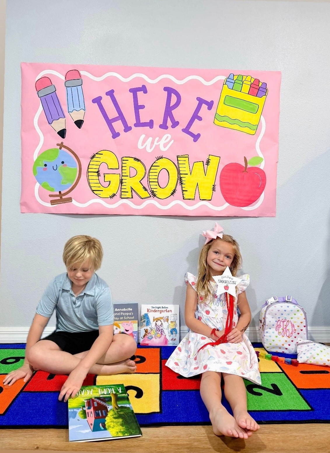 1st day of school! 

Back to school
School supplies
School sign 
#backtoschool
#kindergarten 
#classicwhimsy


#LTKBaby #LTKFamily #LTKKids