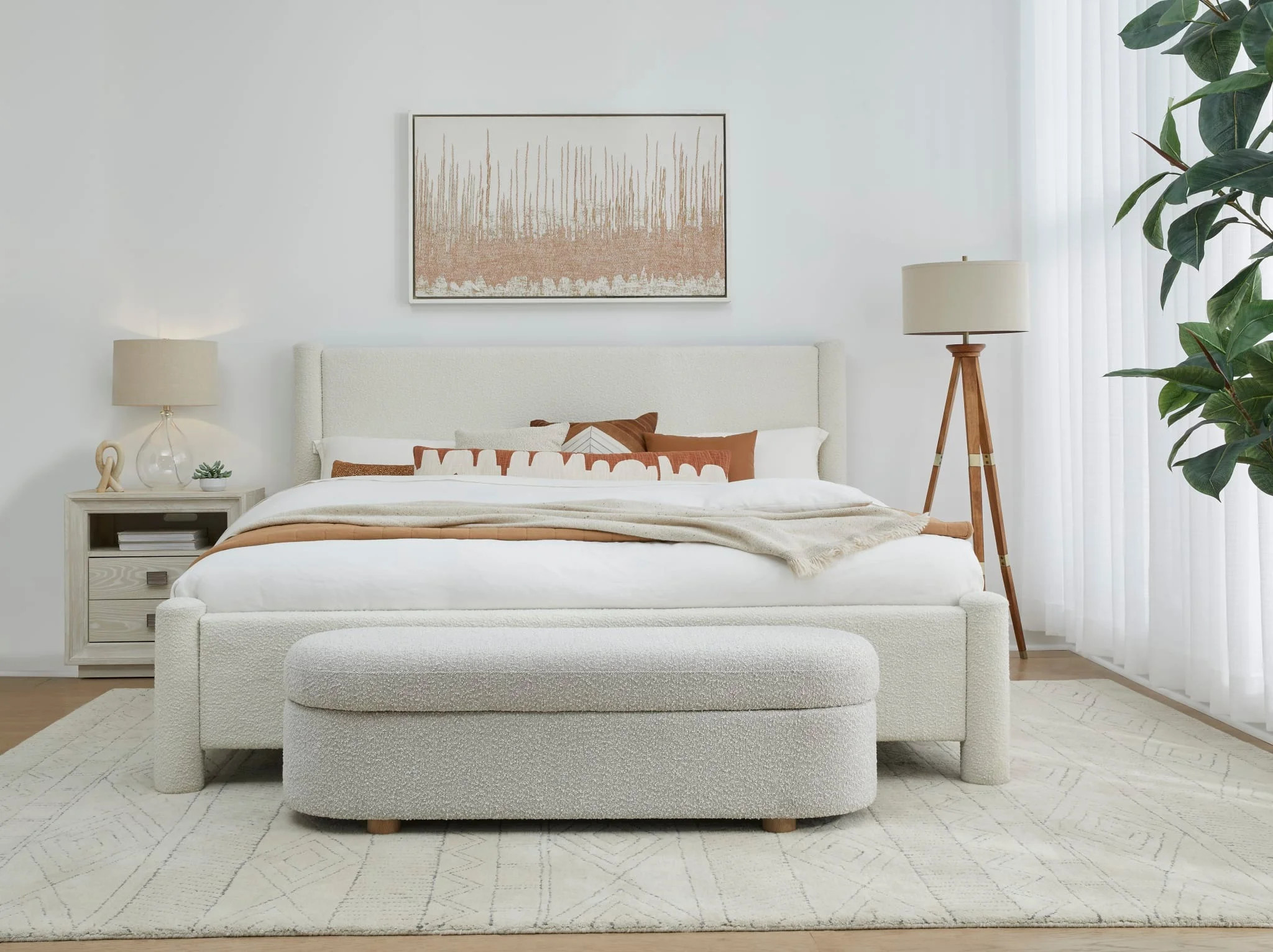 Asel Upholstered Platform Bed | Wayfair North America