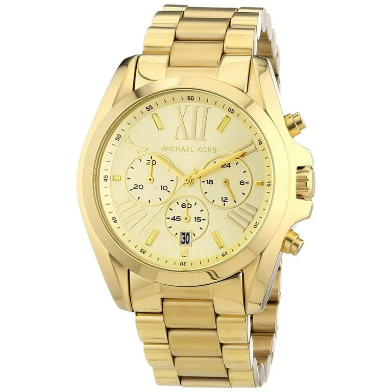 Michael Kors Women's Bradshaw Chronograph Gold-Tone Watch MK5798 | Walmart (US)