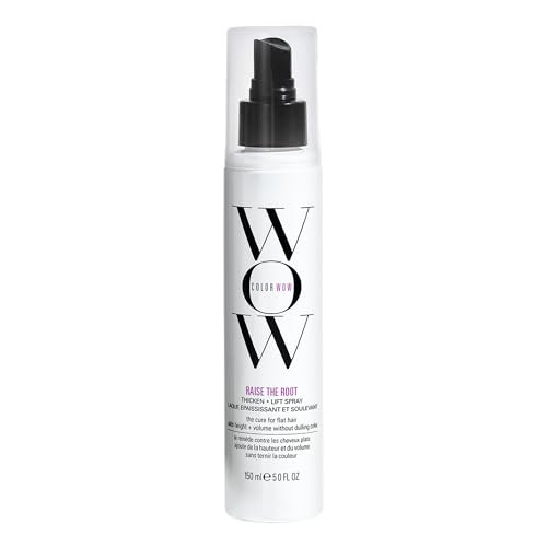 COLOR WOW Raise the Root Thicken + Lift Spray – All-Day Volume for Fine, Flat Hair without dulling color | Amazon (US)