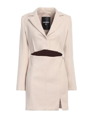 Patrizia Pepe Woman Mini dress Beige Size 4 Polyester, Viscose, Elastane | YOOX (US)