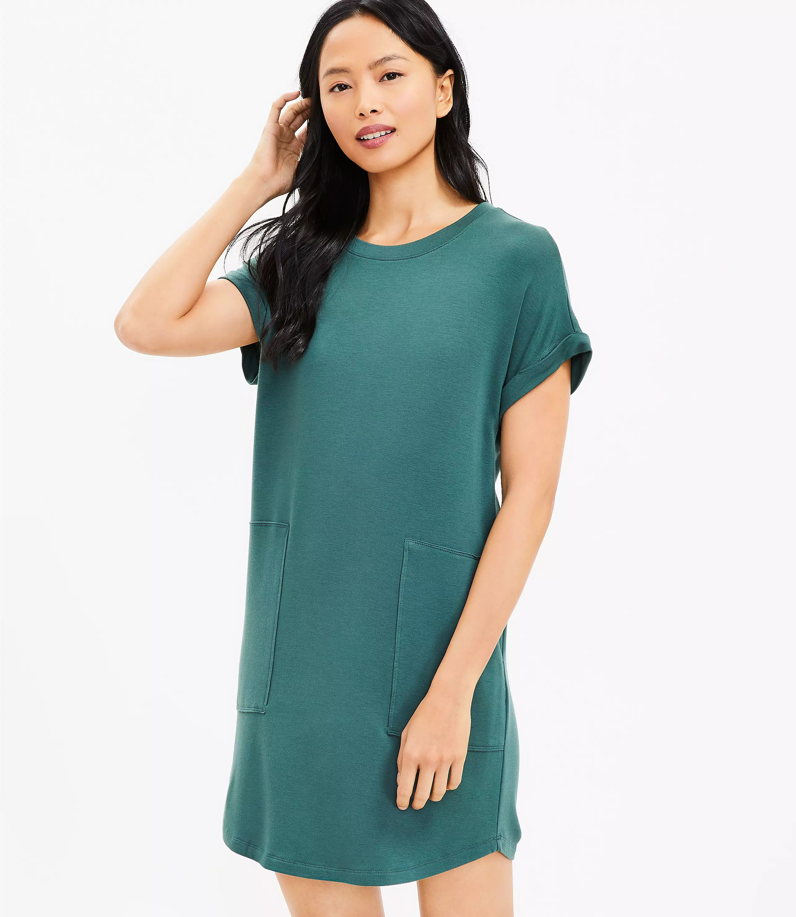 Lou & Grey Signaturesoft Pocket Shift Dress | LOFT