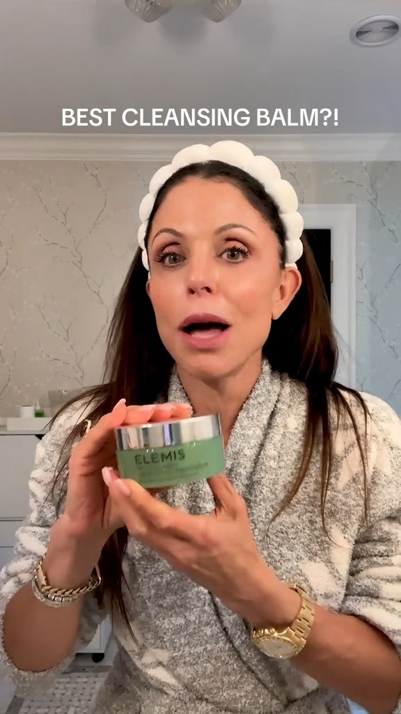 This is the BOMB.COM💣🧼 @ELEMIS Pro-Collagen Green Fig Cleansing Balm is BACK! 

 #LTKWatchNow #LTKBeauty