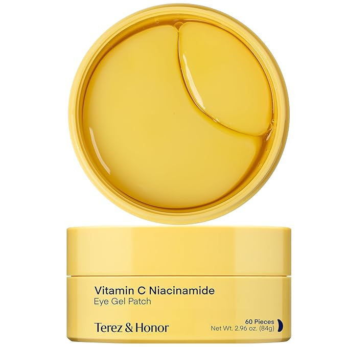 TEREZ & HONOR Vitamin C Eye Patches - 60 Pcs Korean Brightening & Hydrating Under Eye Masks with ... | Amazon (US)