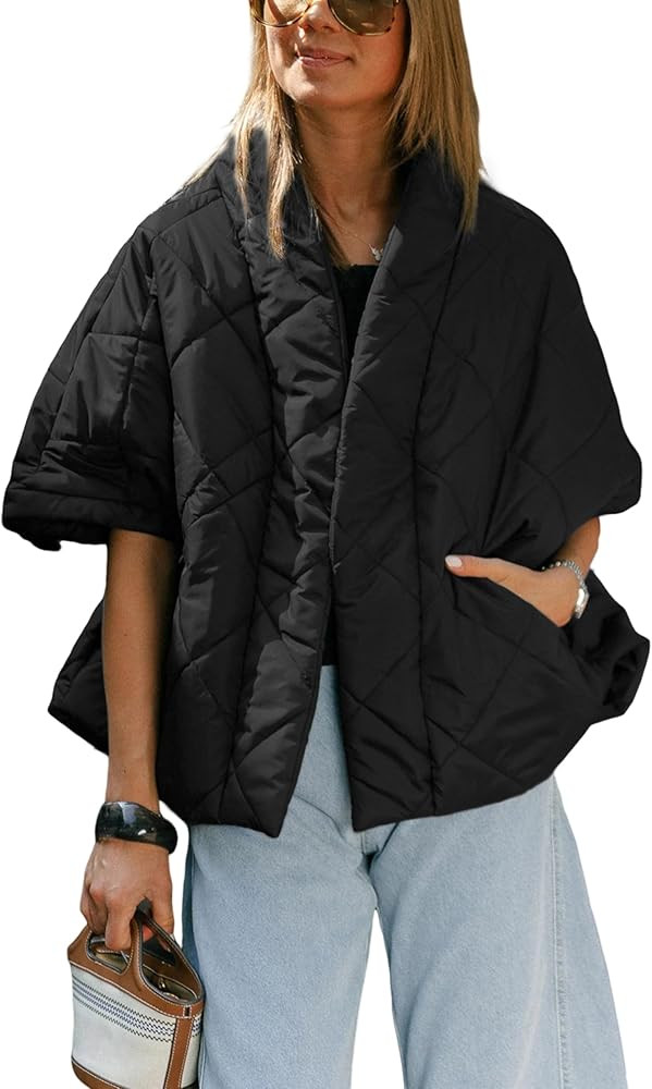 Lianlive Women Puffer Vests Casual Lightweight Oversized Padded Jacket Coat Warm Quilted Vest Out... | Amazon (US)