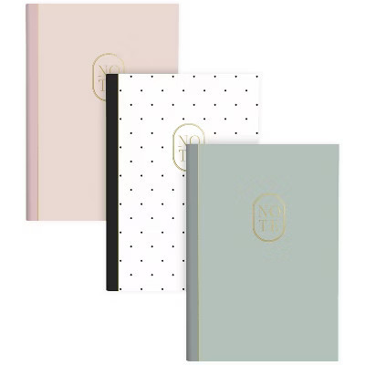 Sugar Paper Essentials Stitched Notebook Set | Target