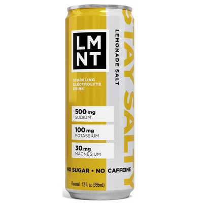 LMNT Zero-Sugar Lemonade Sparkling Electrolyte Drink - 12 fl oz | Target