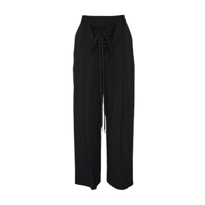The lace-up suit trousers | 24S US