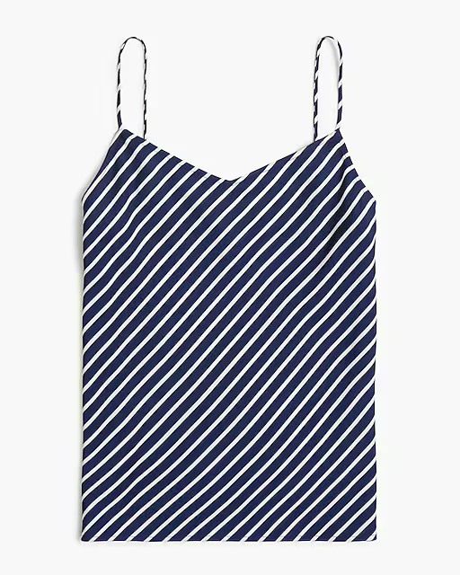 Shiny striped camisole | J.Crew Factory