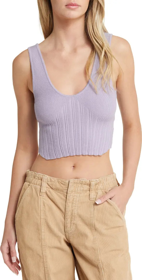 PacSun Ribbed Bustier Sweater Tank | Nordstrom | Nordstrom