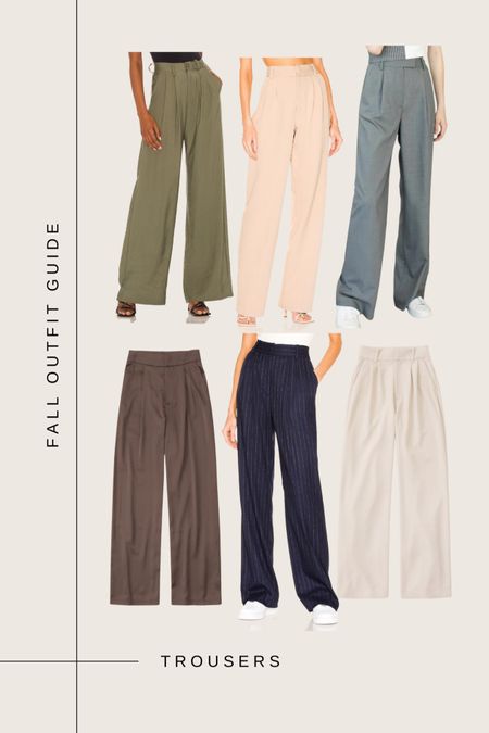 trousers for fall 

#LTKstyletip #LTKunder50