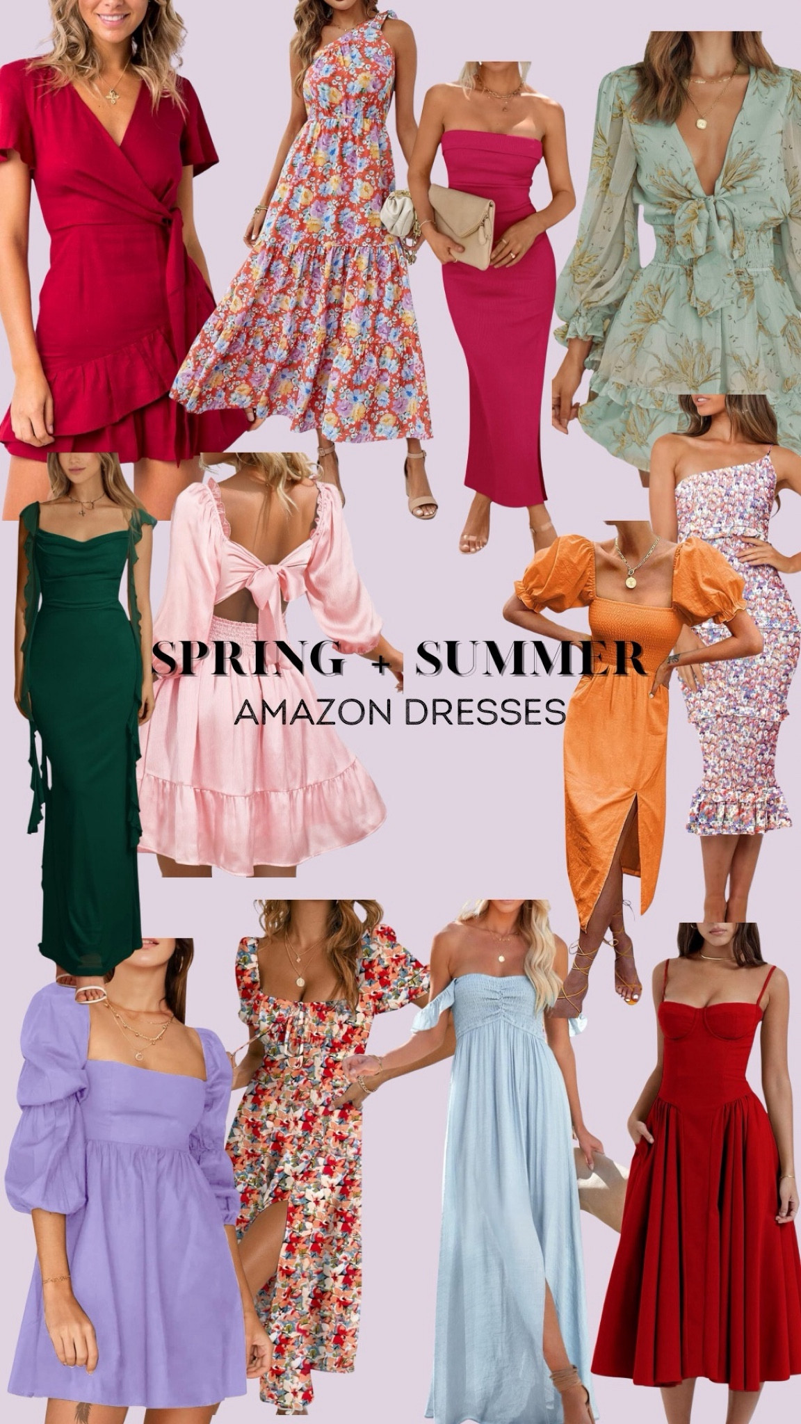 Amazon spring and summer dresses! 

#LTKSpringSale #LTKstyletip #LTKSeasonal