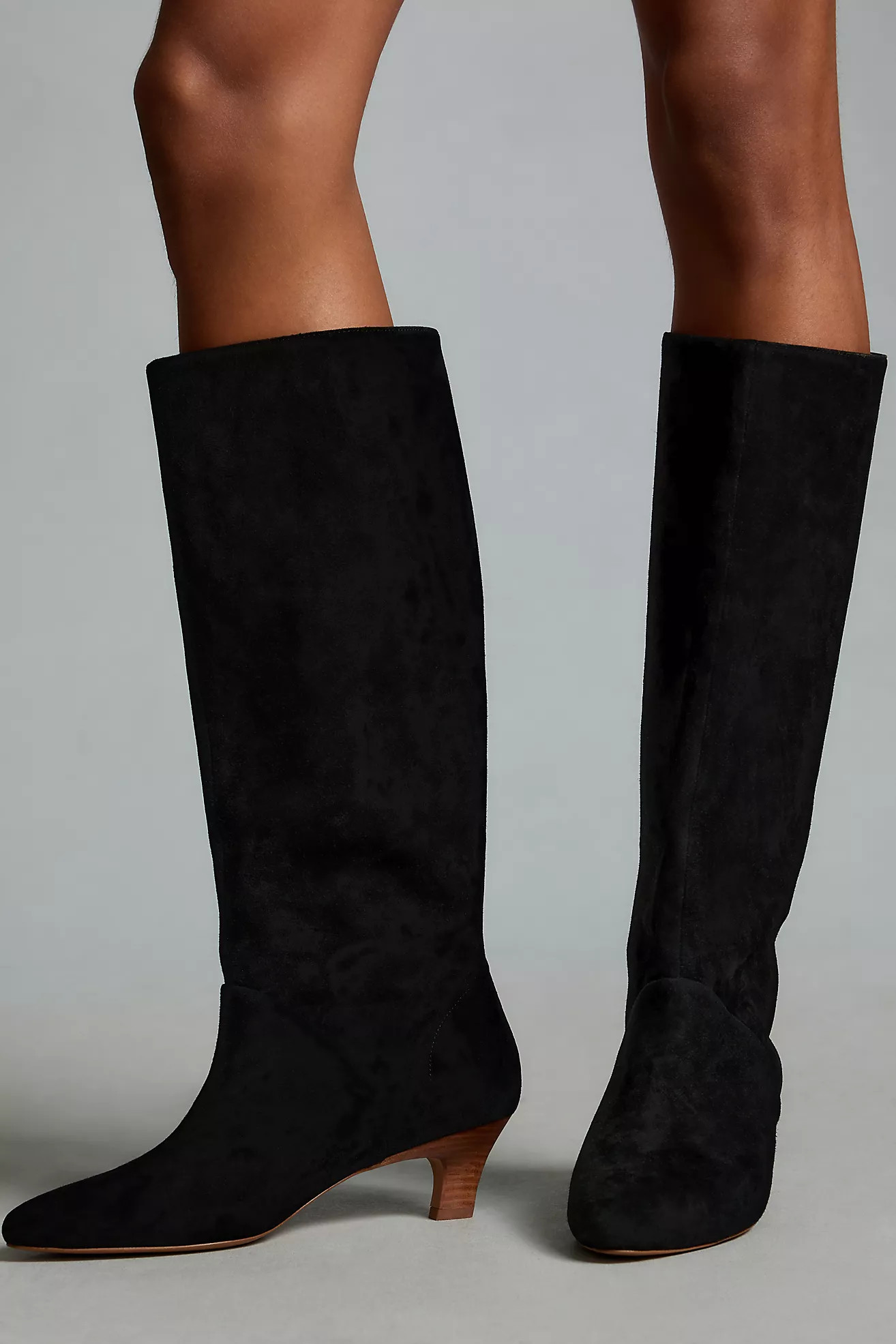Silent D Erena Kitten-Heel Boots | Anthropologie (US)