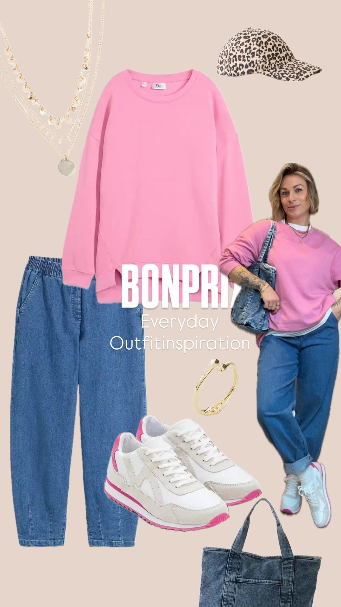 Tolle Daily Looks by #bonprix 💗 
15% mit Enya15 bis 25.10.☺️
#jeans #sneaker #swester 

#LTKdeutschland #LTKstyletip #LTKjeans