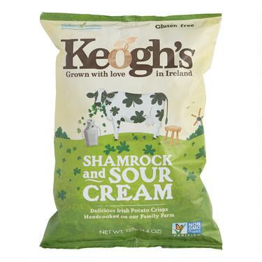 Shamrock and Sour Cream Potato Chips | World Market