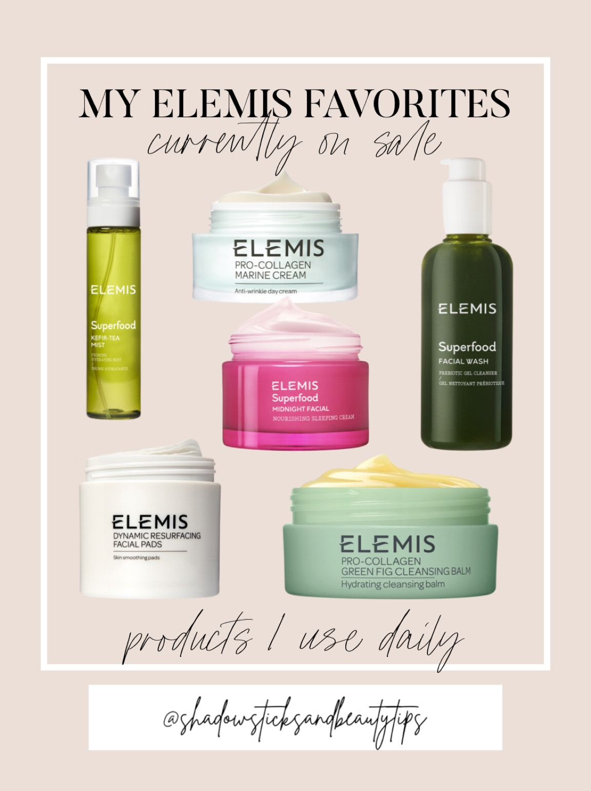 My favorite Elemis products on sale 

#LTKSale #LTKbeauty #LTKSeasonal