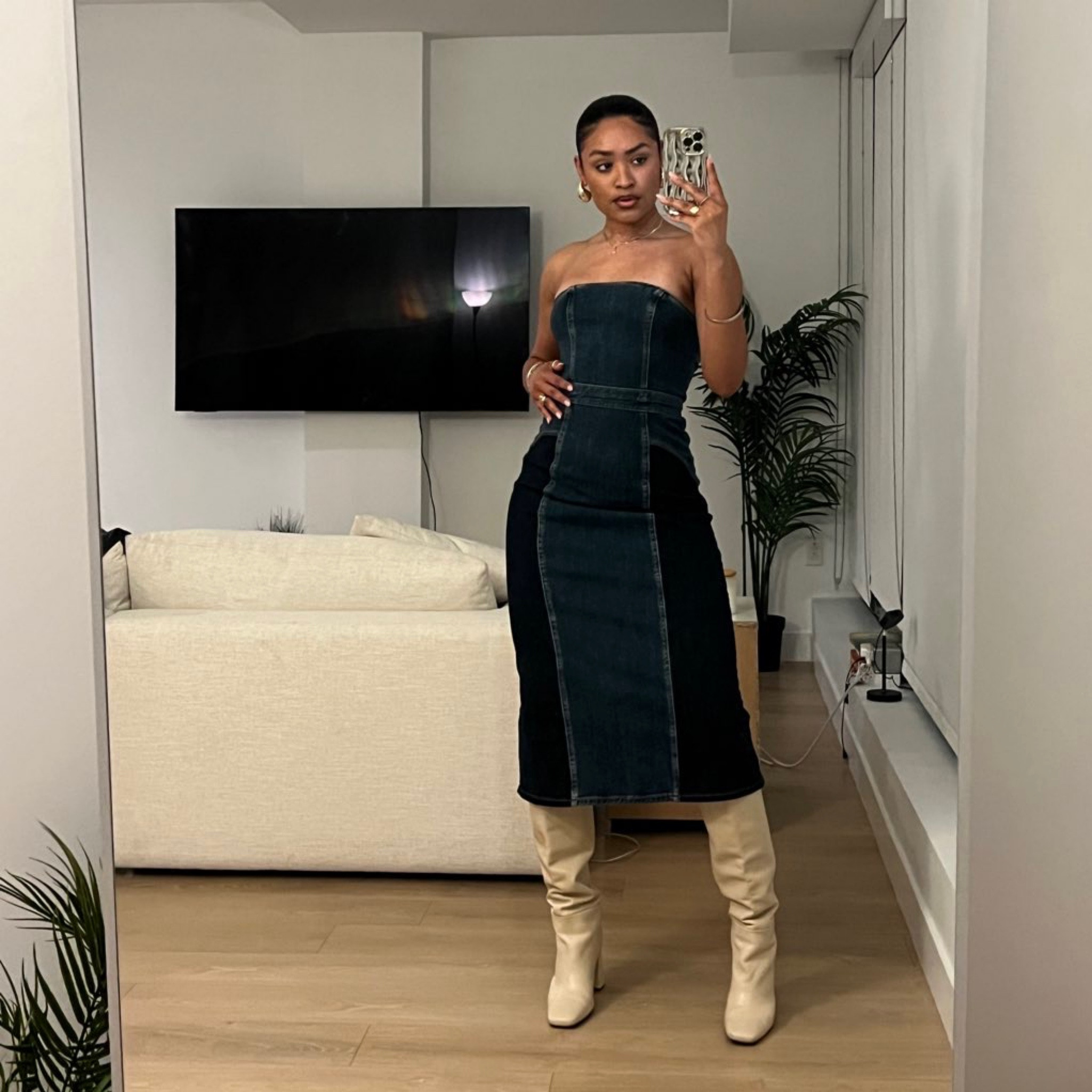 This is a Zara look but I’ve tagged similar items to help you recreate this look 🤎 perfect for dinner, date night, or a night with your girls. 

#LTKfindsunder50 #LTKshoecrush #LTKstyletip