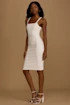 Guessing Game White Bodycon Midi Dress | Lulus (US)