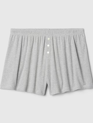 Mini Rib Relaxed PJ Shorts | Gap (US)