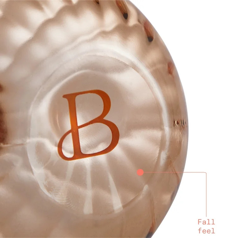 Beautiful Fall Leaf Bubble Glass Vase by Drew Barrymore, 6.5", Yellow | Walmart (US)