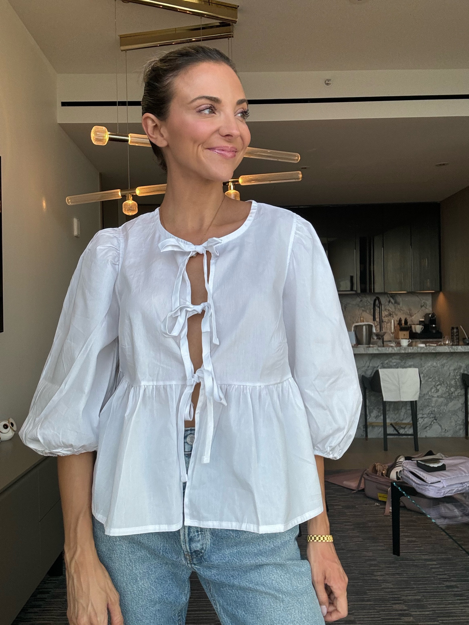 White bow top 🩷 size small

#LTKfindsunder50 #LTKfindsunder100 

#LTKSeasonal #LTKFindsUnder100 #LTKFindsUnder50