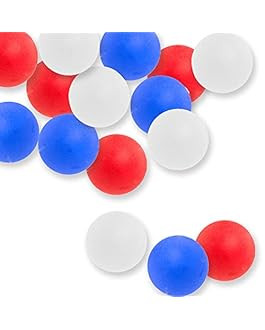 MYSXN July 4th Decor,15PCS Colored Ping Pong Balls,Plastic Table Tennis Ball for Pong Game and Ad... | Amazon (US)