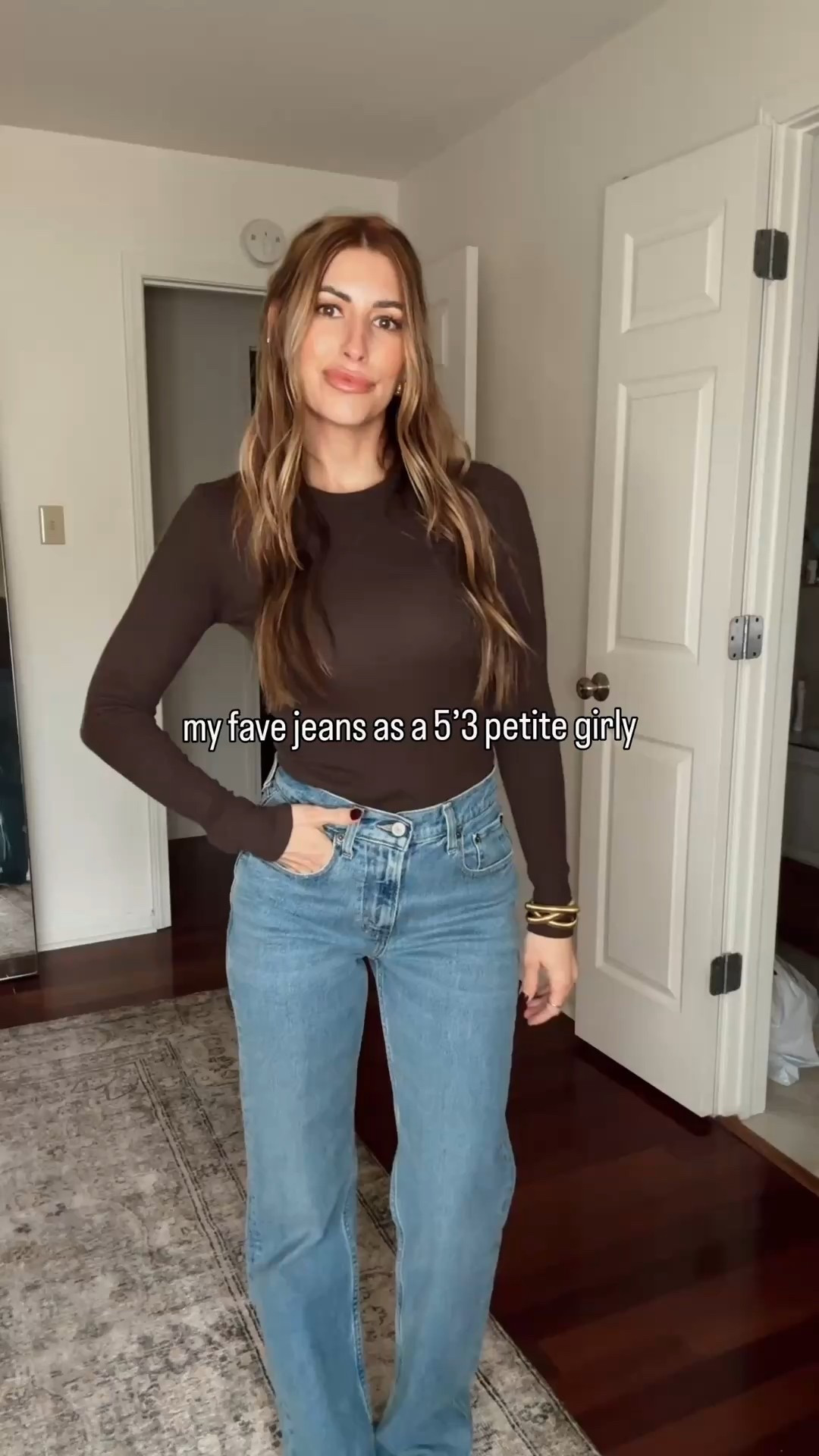 Fave jeans for petite  

#LTKPetite #LTKootd