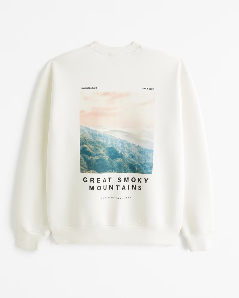 YPB neoKNIT MAX Graphic Crew | Abercrombie & Fitch (US)