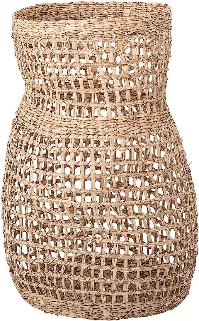 Bloomingville Decorative 20" Handwoven Natural Seagrass Vase Basket, Beige | Amazon (US)