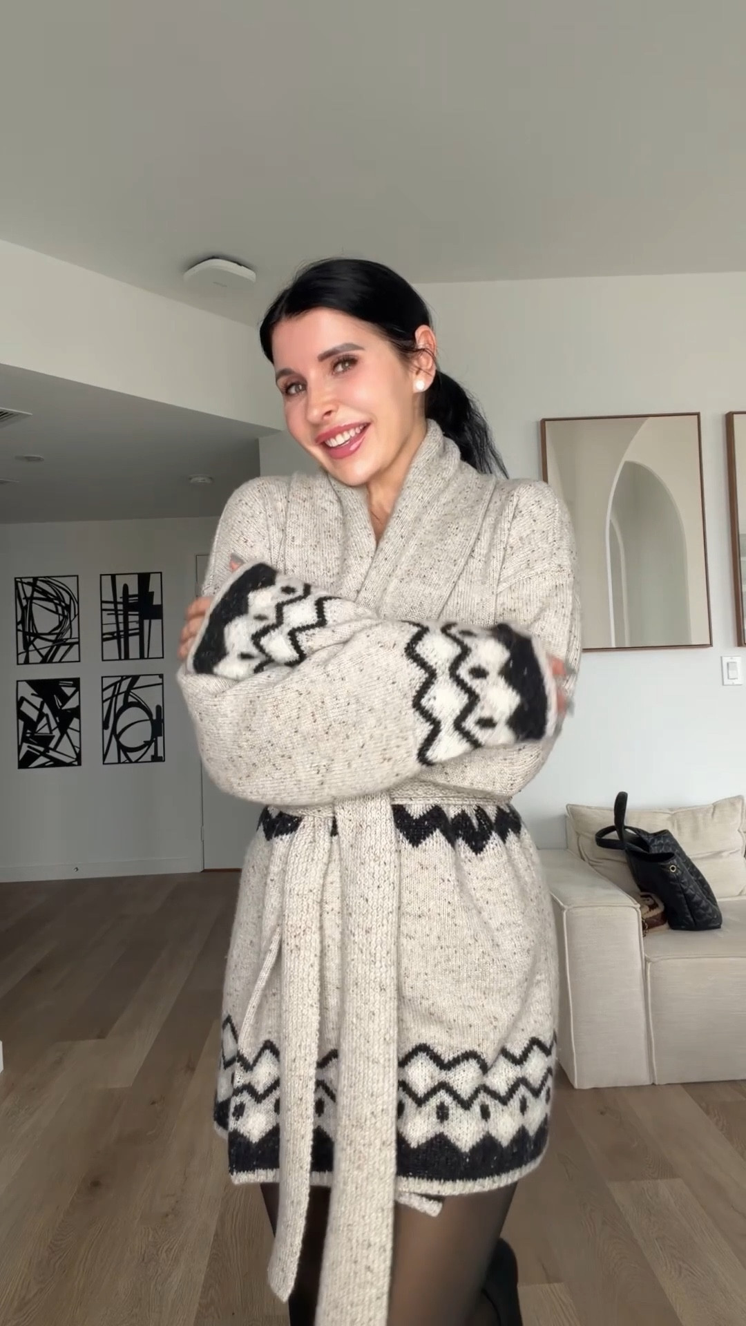 Revolve wrap sweater cardigan 

#LTKootd #LTKSeasonal #LTKgrwm