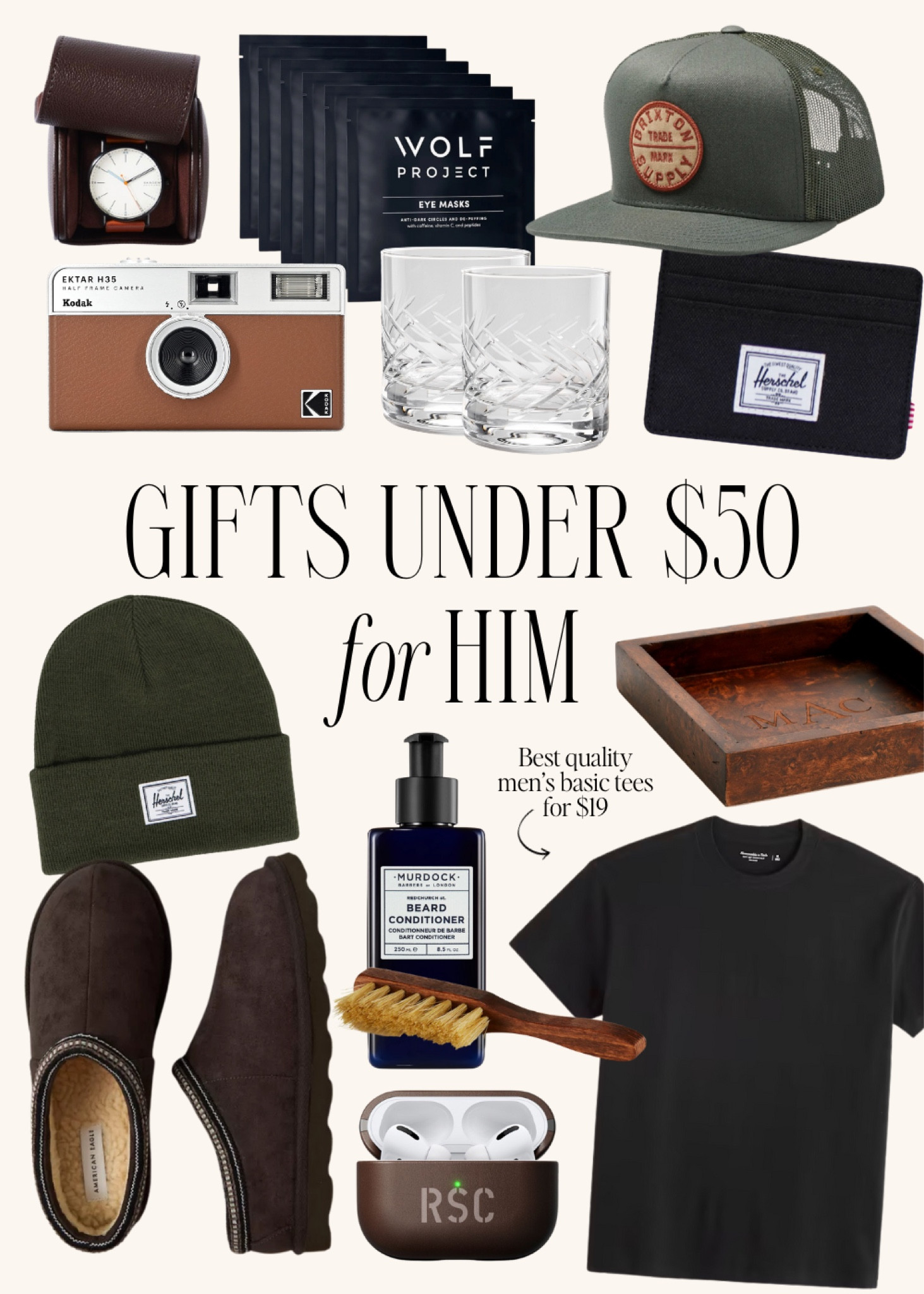 Holiday gifts under $50 for him 🎁 Get a head start so you’re not rushing last minute! 

2024 holiday gifts, 2024 holiday gift guide, Christmas gift ideas 2024, 2024 holiday gift, Christmas gifts, Christmas gift guide, Christmas gift idea, holiday gift guides, 2024 Christmas presents, 2024 holiday presents, 2024 holiday gift ideas, xmas gifts, xmas gift, under $50 holiday gifts, small gifts, small gift idea

#LTKMens #LTKGiftGuide #LTKHoliday
