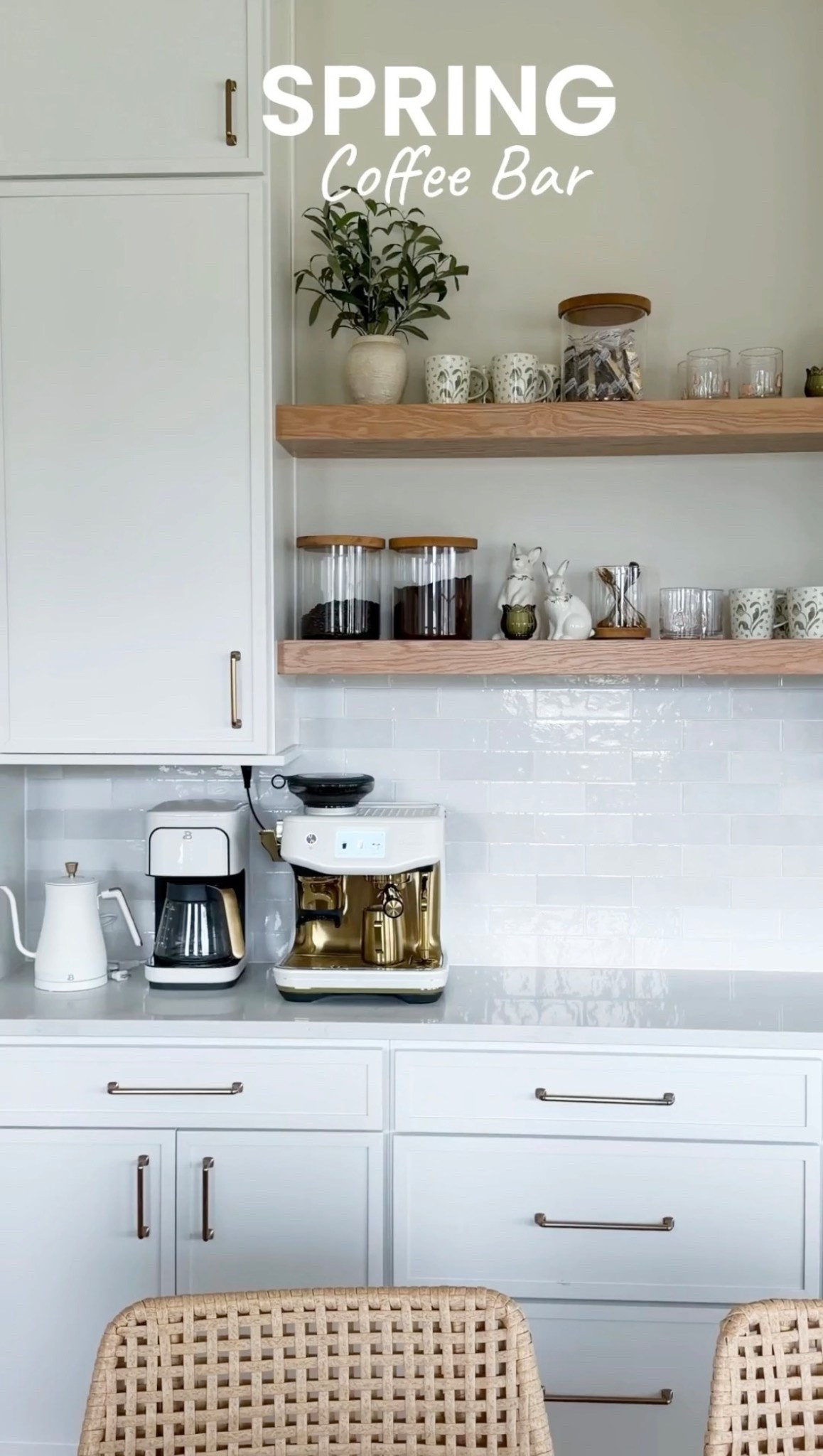 Few touches to freshen up this coffee bar! 



Spring 2026, spring cleaning, morning routine, seasonal, coffee station, Carla.bushey

#LTKdayinmylife #LTKSeasonal #LTKHome